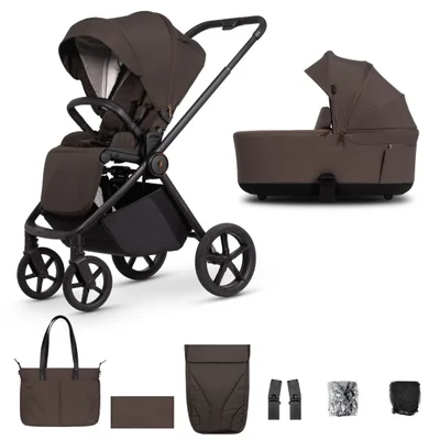 Venicci Claro 2 Essential Bundle- Chocolate