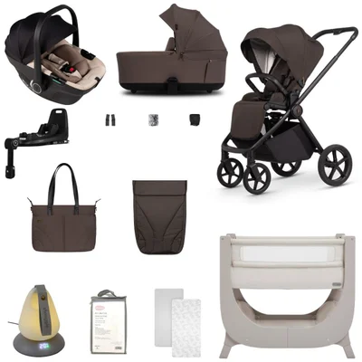Venicci Claro 2 + Shnuggle Air Lite Crib Bundle