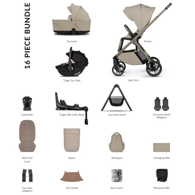 Venicci Tila Luxury Travel System- Latte