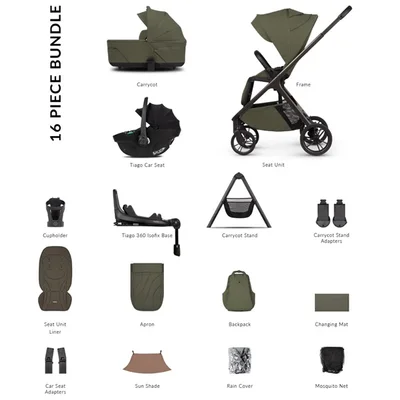 Venicci Tila Luxury Travel System- Olive