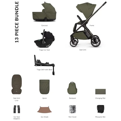 Venicci Tila Travel System- Olive