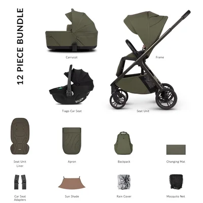 Venicci Tila Travel System- Olive