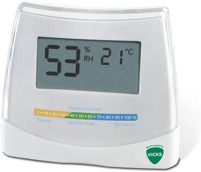 Vicks 2-in-1 Hygrometer and Thermometer V70 - Default