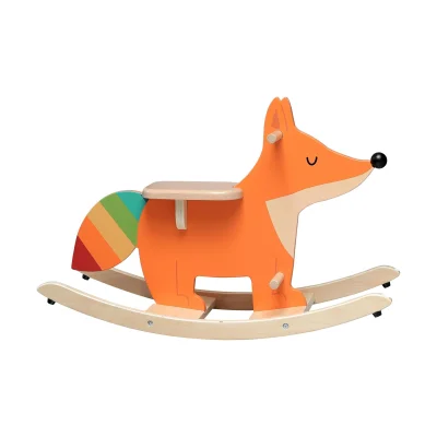 Vilac Rocking Fox by Andy Westface - Orange