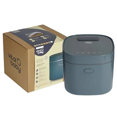 Vital Baby Nurture Advanced Pro UV Steriliser & Dryer - Smoky Blue - Smoky Blue