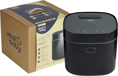 Vital Baby UV Steriliser for Baby Bottles & Accessories - Onyx Black
