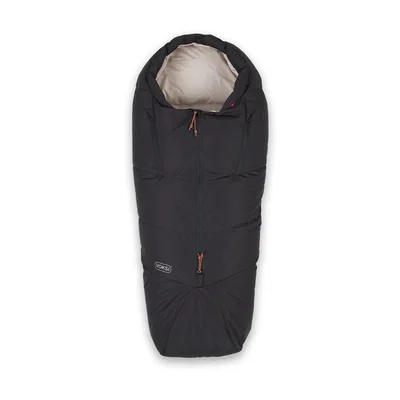 Voksi Adventure North Footmuff - Black/seashell Sand