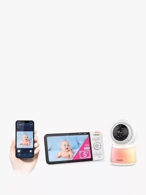 VTech RM5755HD 5 inch Smart Wi-Fi 1080p Video Baby Monitor - Default