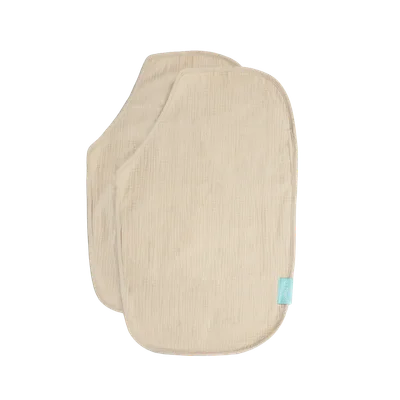 Waterproof Changing Mat Cover 2 pack - soft-beige