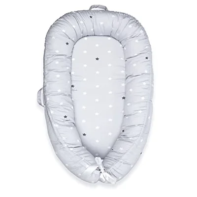 Wdmiya Baby Nest Pod for Newborn, Baby Lounger for 0-12 Months Boys Girls, 100% Cotton Baby Nest, Baby Essentials for Newborn (Dinosaurs)