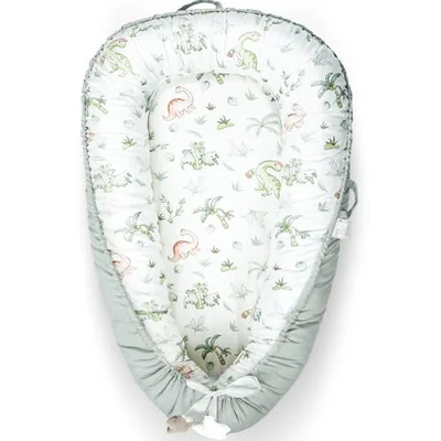 Wdmiya Baby Nest Pod for Newborn, Baby Lounger for 0-12 Months Boys Girls, 100% Cotton Baby Nest, Baby Essentials for Newborn (Dinosaurs) - Dinosaurs / One size