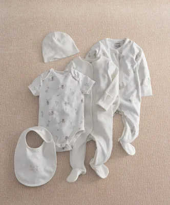 Welcome To The World Duck All In One Set (5 Pieces) - 3-6 Months