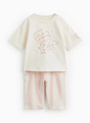 Care Bears Tee & Trousers Set - Cream / Up To 3 Mths