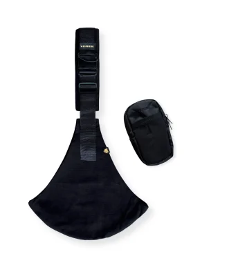 Wildride Toddler Carrier with Free Bag - Black