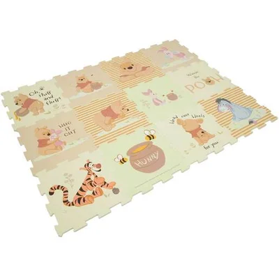 Winnie The Pooh Playmat 12 Pieces - Default