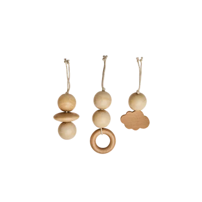 Wooden Toys for Wooden Baby Gym