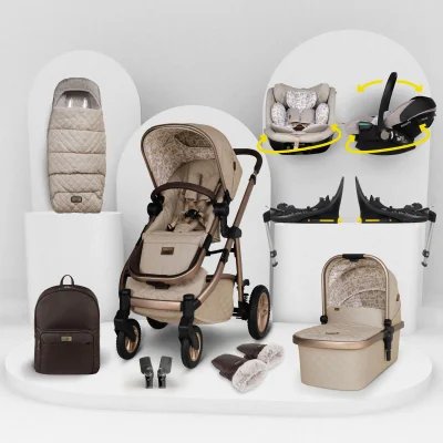 Wow 3 All Stage Family Rotate & Recline 2 Base Bundle