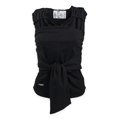 Najell Wrap - charcoal-black