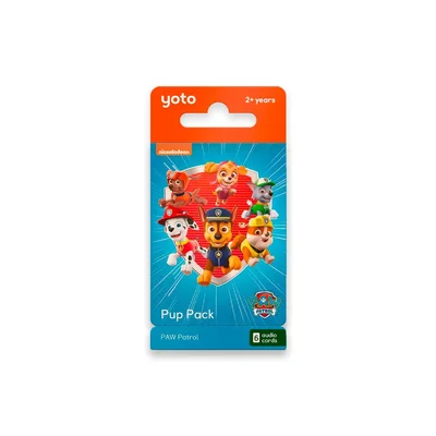 Yoto Card Multipack - PAW Patrol Pup Pack - Multicoloured