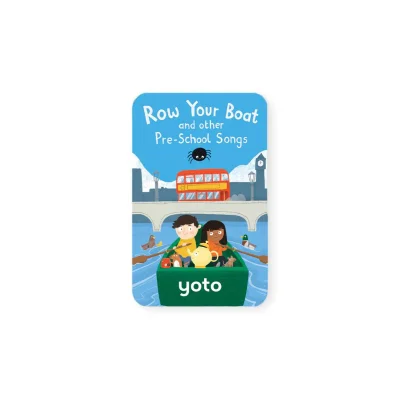 Yoto Card - Row Your Boat + Other Pre-School Songs