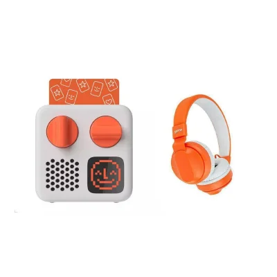 Yoto Mini Player and Headphones Bundle (2024 Edition) - With Headphones