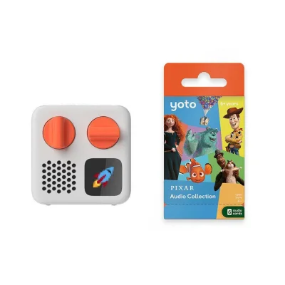 Yoto Mini Player Disney Pixar Audio Collection Bundle - No Headphones