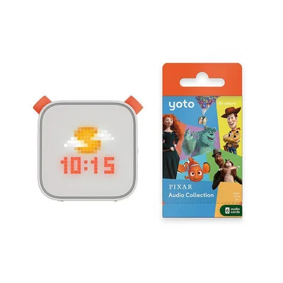 Yoto Player Bundle - Disney Pixar Audio Collection - Natural / No Headphones