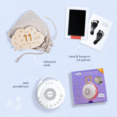 Zello Newborn Keepsakes Bundle