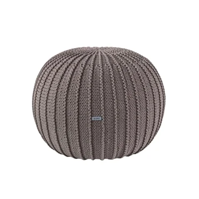 Zuri House Medium Knitted Pouffe